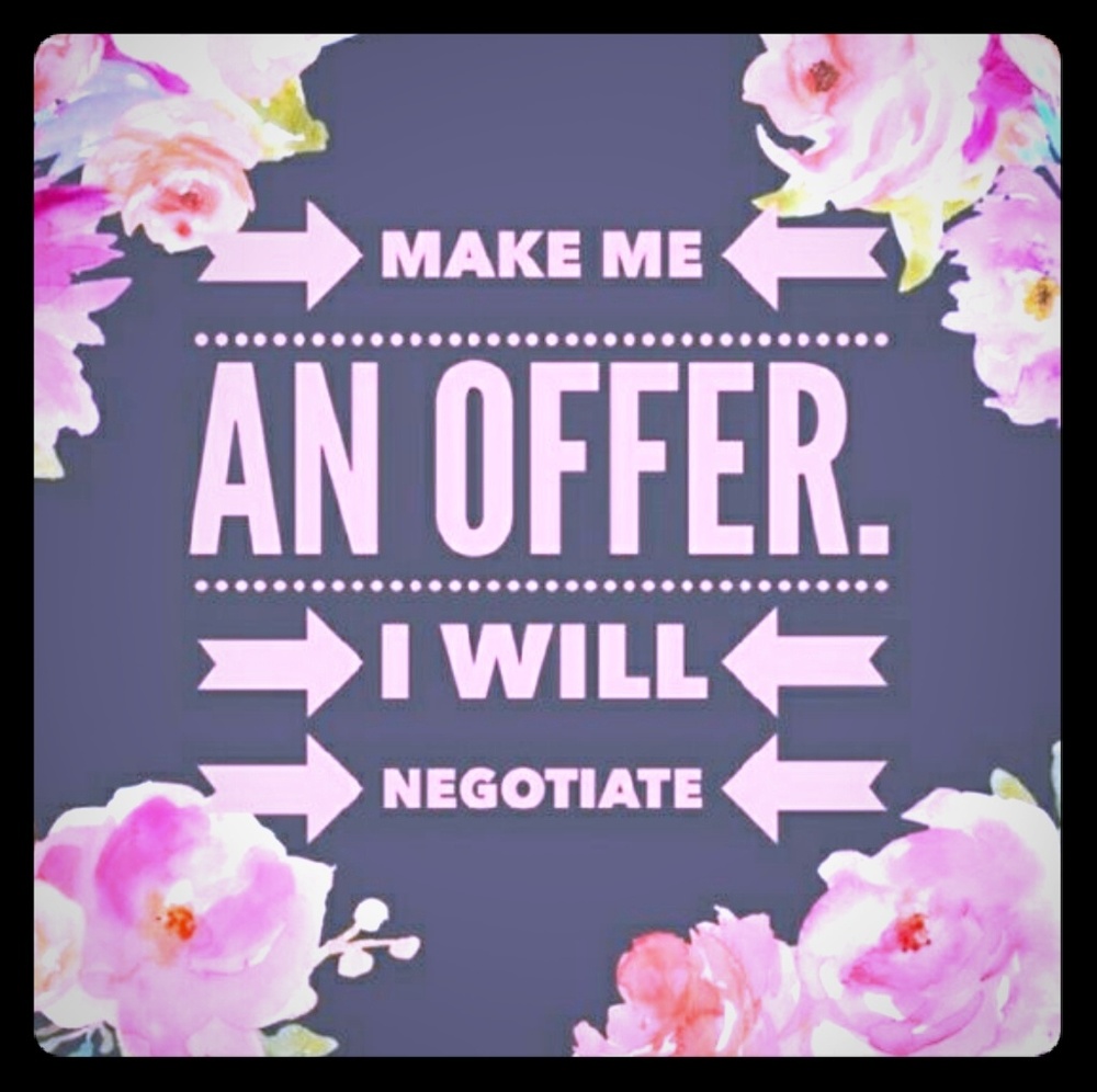 ALL REASONABLE OFFERS ACCEPTED